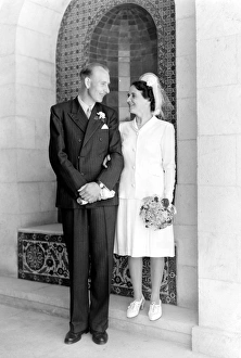 Ehe, 1944; Eine Hochzeit in Jerusalem; Fotografie ca 1944