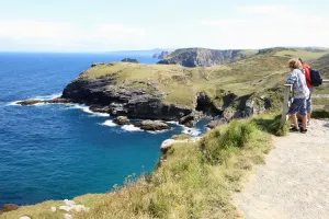 Cornwall Drucke: Ritterturm von Tintagel
