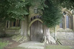 Gloucestershire Drucke: Der Stow auf dem Wold