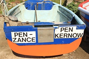Cornish Fishing Boats Drucke: Working Boat
