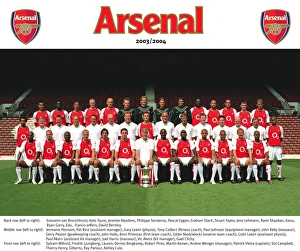 Arsenal-Aufgebot 2003 / 4 AFC