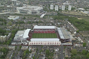 Emiraten-Stadion - Heim von Arsenal Fußballclub, Islington, London (2005)