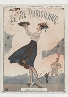 Vintage French Magazine Covers Drucke: 30586467