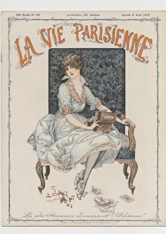 Vintage French Magazine Covers Drucke: 30586474