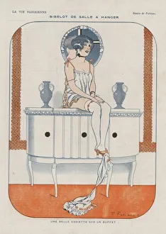 Vintage Model Poses Drucke: 30586478
