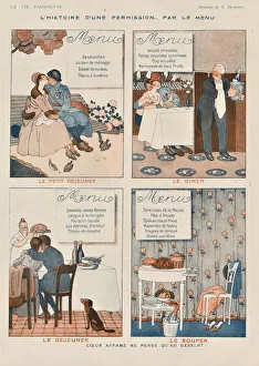 La Vie Parisienne Illustrations Drucke: 30586503