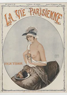 Vintage French Magazine Covers Drucke: 30586527