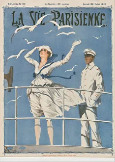 Vintage French Magazine Covers Drucke: 30586560