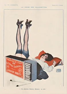 Vintage French Magazine Covers Drucke: 30586663