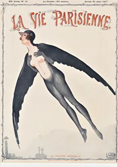 Vintage French Magazine Covers Drucke: 30586729