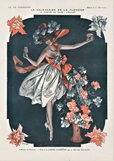 Vintage Perfume Advertisement Drucke: 30586739