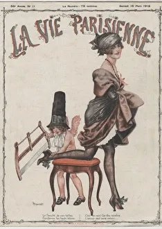 Vintage French Magazine Covers Drucke: 30586841