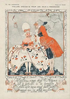French Folklore Art Drucke: 30586854