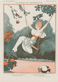 Idyllic Garden Scene Drucke: 30586905