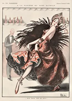 Art Nouveau Style Illustrations Drucke: 30587254