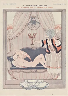 Cupid And Psyche Painting Drucke: 30587260