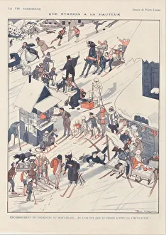 Winter Sports Illustration Drucke: 30587261