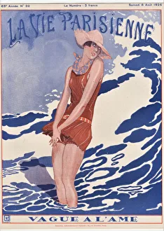 Vintage French Magazine Covers Drucke: 30587264