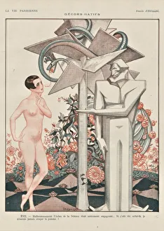 Nude Female Figure Art Drucke: 30587284