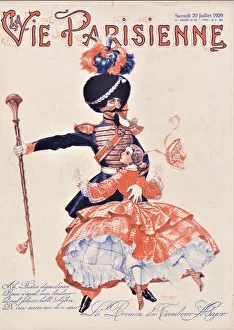Vintage Illustration Style Drucke: 30587730