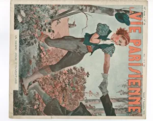 Vintage French Magazine Covers Drucke: 30588151