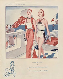 Vintage Beachwear Drucke: 30588297