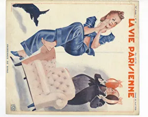 Vintage Magazine Cover Drucke: 30588328