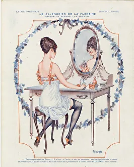 Vintage Perfume Advertisement Drucke: 30588492