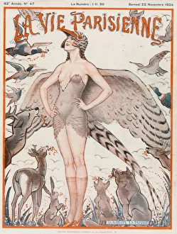 Art Nouveau Illustration Drucke: 30588501
