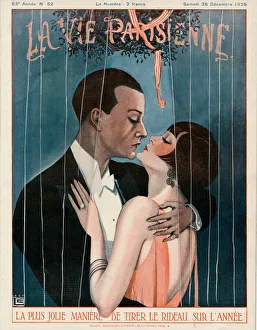 Vintage French Magazine Covers Drucke: 30588546