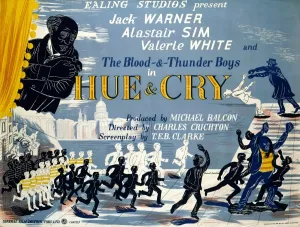 Drucke von Ursprünglich von Edward Bawden entworfen wurde Film und Filmplakate: Hue und Schrei - Kinematografische Quadrate im britischen Kino