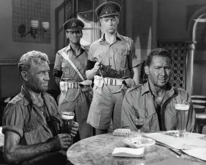John Mills, Basil Hoskin und Anthony Quayle