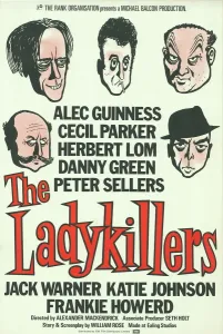 Die Poster der Neuauflage von The Ladykillers