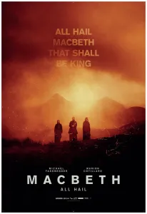 Film Drucke: Die Hexe hat für das Kunstwerk von Shakespeares Macbeth im Jahr 2015 eine Einzelblatt-Auftrittsart