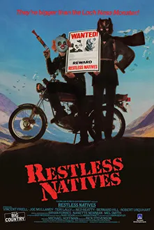 Unruhige Heimatgesinde (1985) - Großbritannien, Einzelblatt-Poster