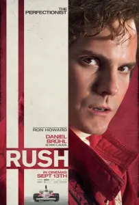 Drucke von Daniel Brühl als Niki Lauda in Rush von Ron Howard gedreht wurde Rush Schildert Die Rivalität Zwischen Den Formel-1-Rivalen James Hunt Und Niki Lauda In Den 1970er Jahren Drucke: Rush - Charakter-Poster: Die Perfektionistin