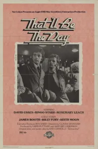 Film Drucke: Großbritannien, Poster für die Veröffentlichung von That'll Be The Day im Jahr 1973