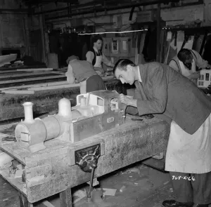 Modellbau am Ealing Studios