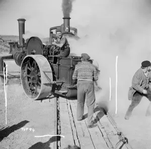 Titfield-Donnerbolzen Drucke: Sid James im Szenenbild von The Titfield Thunderbolt