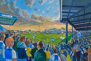 Stadion der Erinnerung Sportkunst - Fußballclub Bristol Rovers