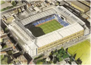 Stadion-Kunst Drucke: Weißes Ei Feld Kunst - Tottenham Hotspur
