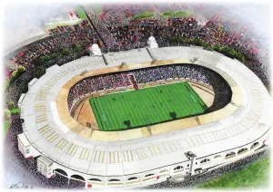 Wembley-Stadion Kunst - England