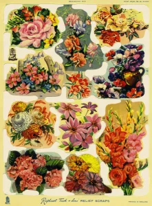 Blumenreste