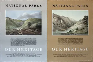 Nationalparks-Plakat