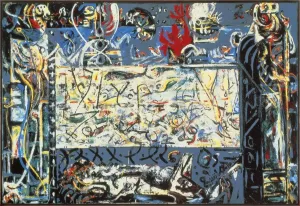 Drucke von Jackson Pollock (1912-1956), Die Wächter des Geheimnisses, 1943 Jackson Pollock Drucke: Vereinigte Staaten von Amerika