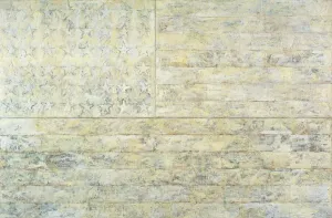 Drucke von Jasper Johns (1930), Weißer Pfeil, 1955 Pop-Art Drucke: USA, Weißer Pfeil
