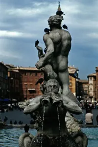 Rome Piazza Navona Drucke: Rome, Piazza Navona
