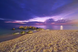 Drucke von Sonnenaufgang, Landschaft, Porto Recanati, Marken, Italien, Europa Verwandte Bilder Drucke: Sunrise