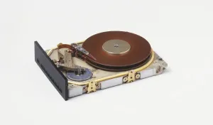 Data Storage Technology Drucke: Hard disc from a computer