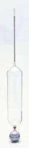 Laboratory Glassware Drucke: A hydrometer